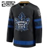 Toronto Maple Leafs Fanatics Premium Mitch Marner 2024-25 Alternate Schwarz Trikot - Kinder